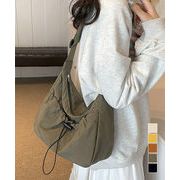 【日本倉庫即納】 ショルダーバッグ ナイロン 無地 軽量