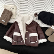 「2025」子供服★トップス★コート★裏起毛★韓国風子供服★73cm～110cm