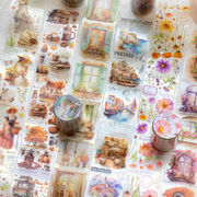 文房具 手帳素材 手帳シール ステッカー  装飾シール 精美 ク