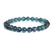 フローライト ハイクオリティー １点もの ブレスレット 数珠