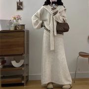 今季マストバイ    気質   おしゃれ   ニット  セーター +ニットスカート  ドレス  セット