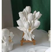 "安くてよかったです INSスタイル 石膏製チューリップフラワー ジュエリー展示スタンド