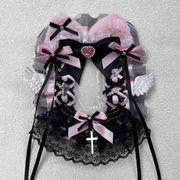 DIYパーツ 痛バッグ装飾 推し活 素材 オタ活 写真ケース 透明カードケース ボア レース カード入れ