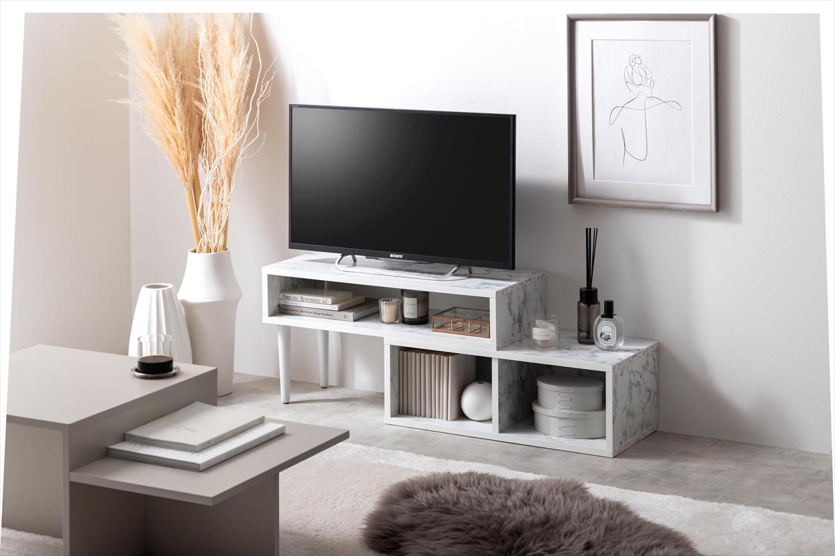 伸縮型テレビボード　幅を75cm～133cmまで調節 幅75?133cm】伸縮型テレビボード | 卸売・ 問屋・仕入れの専門サイト