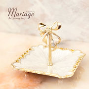Mariage　マリアージュ リボンアクセサリートレー スクエア♪