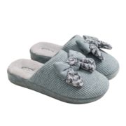 レディース スリッパ  ルームシューズ かわいい リボン 冬用　36-41サイズ