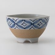 〈ＳＡＬＥ〉【有田焼】 渕七宝 水切らくらく碗 青・大　日本製