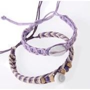 ★バリ島より入荷！★  アジアンミサンガ/ purple island