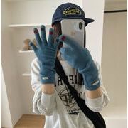 秋冬手袋 グローブ アームカバー   ニット手袋  スマホタッチ対応