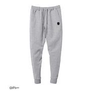 ゴルフウェア メンズ パンツ 刺繍 スムース素材 サイドライン ストレッチ スリム テーパード 春服 新作