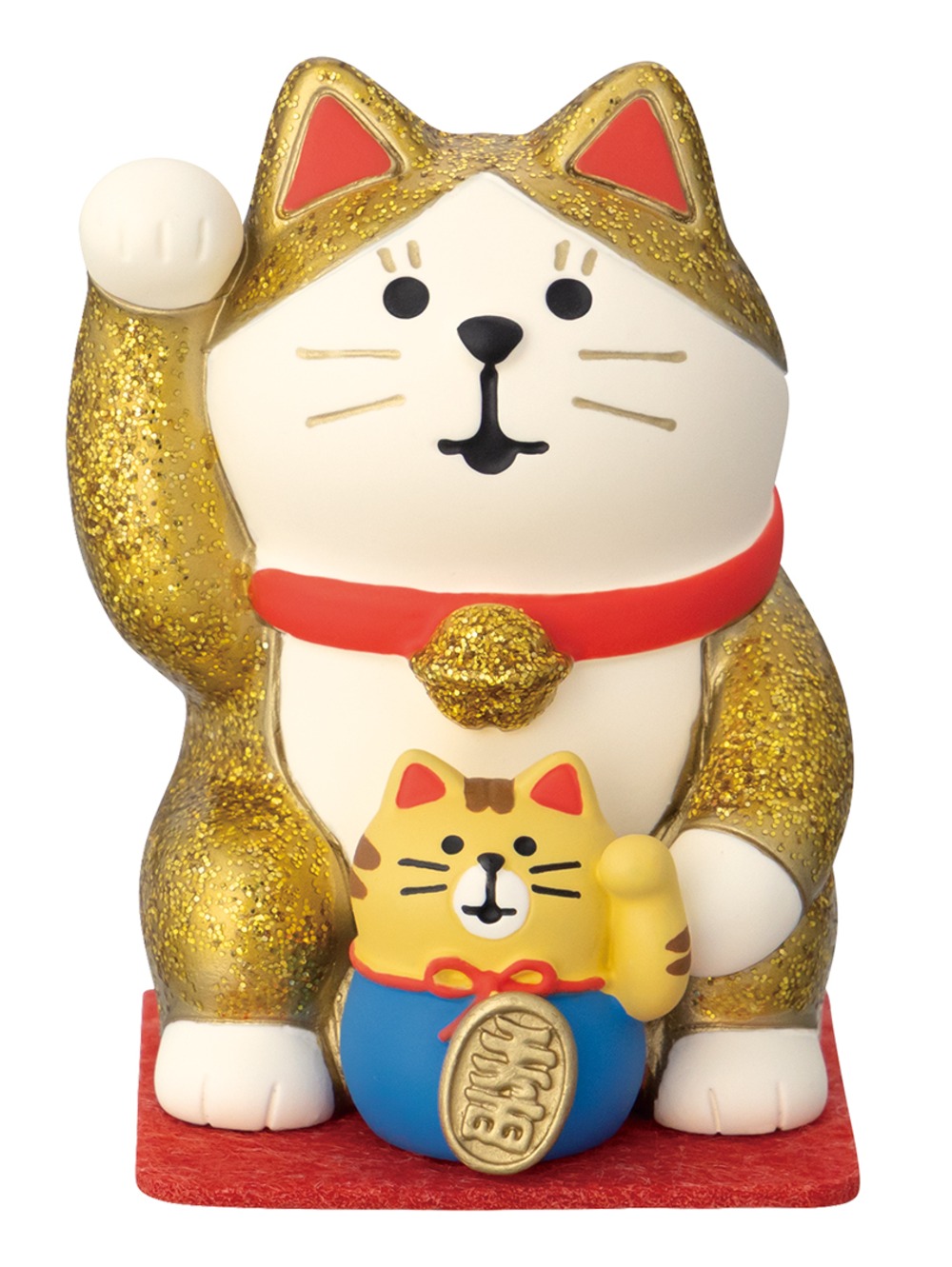 コンコンブル 開運カラー招き猫 金 ZCB-16361 | 卸売・ 問屋・仕入れの