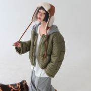 今季マストバイ   気質   おしゃれ  クルーネック  フライトジャケット  キルティング  コート