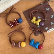 2025秋冬新作★韓国風 アクセサリーパーツ★キッズ ヘアアクセサリー★キッズ   ヘアゴム★ヘアバンド