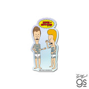 ビーバス＆バットヘッド ホログラムステッカー02 MTV ロック アニメ スマホ キャラクター グッズ BB-006