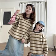 2025冬★子供服&親子服　セーター★90～150cm/XS-L 2色