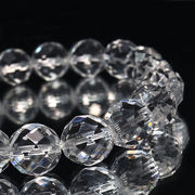 ブレス　天然水晶＜ブラジル産＞　山梨研磨　64面ハンドカット