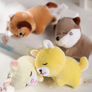 新入荷★ファション小物　キーホルダー 　ぬいぐるみストラップ★4色