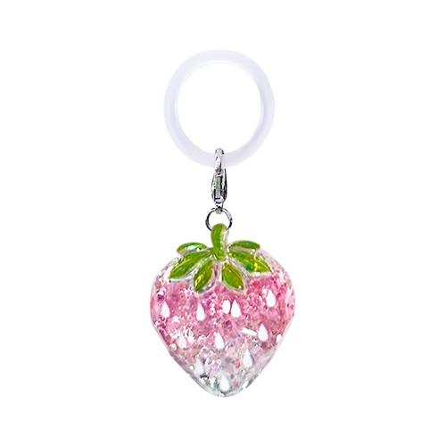 キラキラ苺大マスクチャーム２個セット⭐️⭐️ハンドメイド キラキラ苺大マスクチャーム2個セットハンドメイド