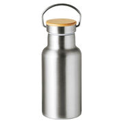 ウッドキャップ･ステンレスボトル350mlシルバー