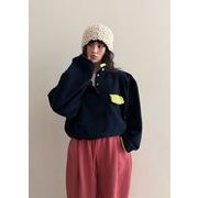 今季マストバイ  早春新作  韓国風     ハイネック  ニット  スウェット トップス