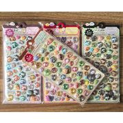 文房具 スマホ飾り  貼り付け  手芸DIY 手帳シール ステッカー 3Dシール 装飾シール 精美 ク