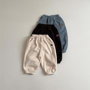 2026春秋子供服 可愛い ロングパンツ 韓国風 カジパンツ 防寒 温かい ベビー服 キッズ服[73~100cm]