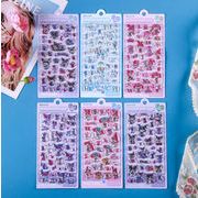 2026新作シール 手帳用貼り付け 立体 泡ステッカー 子供 DIY用  貼り付け スマホケース  手芸用品 贈り物