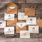 雑貨 ins お祝い ハガキ 葉書 ギフトカード メッセージ 封筒付き