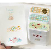 文房具 印章 捺印 DIY スタンプ かわいい  完全セット  ボタンスタンプ   手帳