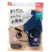レック 激落ちくん おそうじスリッパＮＥＯ ネイビー S-534 （モップスリッパ）