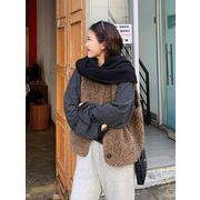 今季マストバイ   気質   おしゃれ  ノースリーブ   ルーズ  ファーベスト