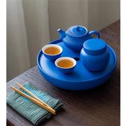 予約商品 和モダンなデザインの青陶器急須 粗陶ならではの素朴な風合いと200mlサイズが暮らしに寄り添う