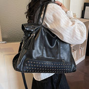 トートバッグ　PU　秋冬　韓国ファッション　デザイン