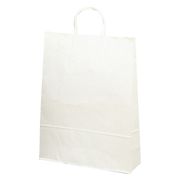 手提げバッグ（特大）白無地（50枚入） 50-5400