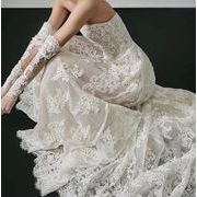 結婚式・司会者用ワンピース・花嫁ウェディングドレス・パーティードレス・披露宴/写真撮影  ロングドレス
