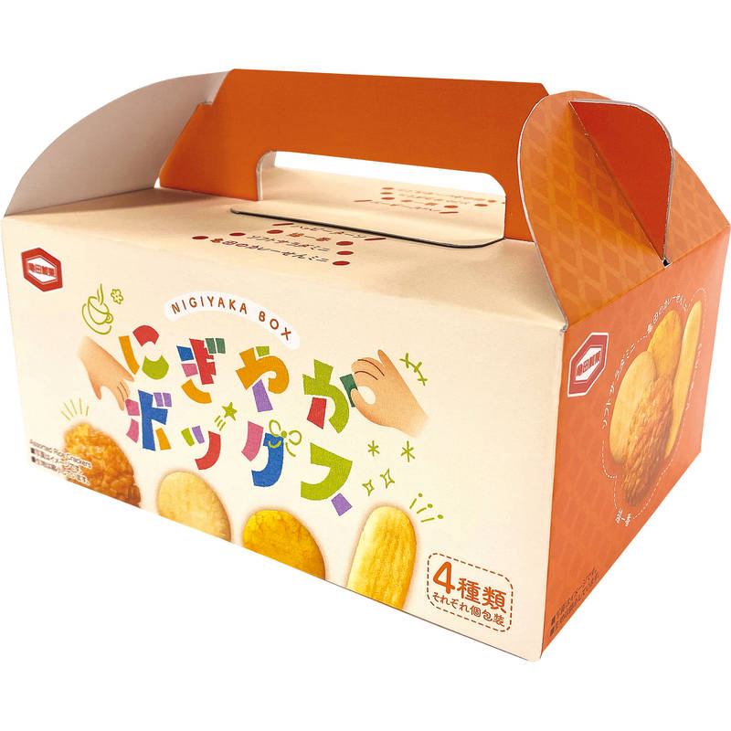 亀田製菓 90gにぎやかBOX 10112