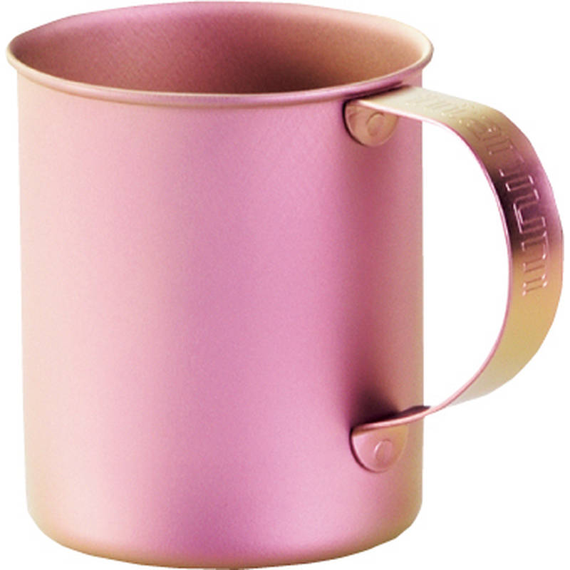 燕熟の技 チタンマグカップ240mL TM-350P ピンク
