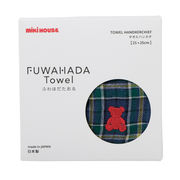 ミキハウス　【ふわはだたおる】タオルハンカチ
