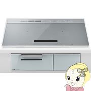 ビルトインIHクッキングヒーター 三菱電機 CROSS+TOPシリーズ 単相200V 3口IH 幅75cmシルバー CS-R8A7-