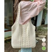 【日本倉庫即納】 トートバッグ ニット編み レディース