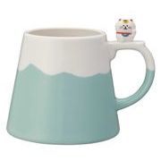 富士山マグ/お土産　日本　ギフト　人気　猫