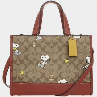 COACH X PEANUTS 新作 ウッドストック デンプシー トートバッグ COACH X PEANUTS コーチ×ピーナッツ ウッドストックデンプシー | 卸売