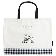 レッスンバッグ トートバッグ スヌーピー カレッジトート モシモシ【小ロット販売】