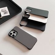 iPhone17 Pro ケース レザー風 ボーダーレス 耐衝撃 多機種対応 [iPhone16 Pro Max/14/13/12/11] メンズ