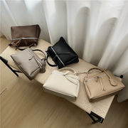 ハンドバッグ バニティバッグ ライチ柄 レトロ 2WAY ショルダー
