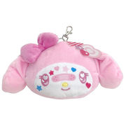 定期入れ サンリオ フェイス リール パスケース デコラ マイメロディ【小ロット販売】