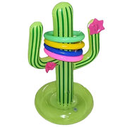 玩具 サボテン 輪投げ バルーン 巨大 おもちゃ パーティー ゲーム キッズ 遊び 子ども おもしろグッズ 屋内
