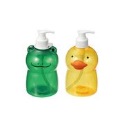 アニマルポンプボトル 500mL(カエル・アヒル) 2255-519