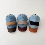 2026春新入荷 韓国風 子供帽子 男女兼用 キッズベースボールキャップ 日除けキャップ 6色