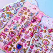 新品　ダイヤモンド　ぷくぷくシール  3Dシール　エポキシステッカー 　デコレーション